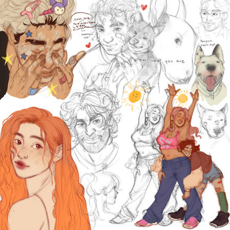 BlackBile characters